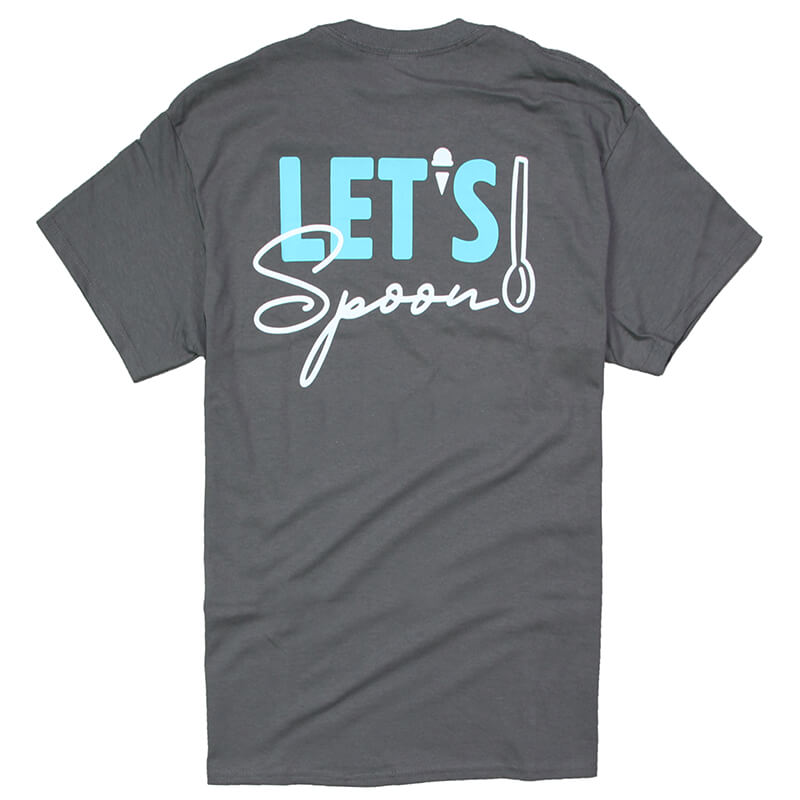 MSC Let's Spoon Tee - Charcoal